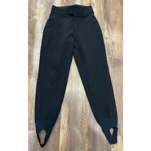 Schoeller WB-400 black stirrup Snow/ski pants Womans 8 Regular , Vintage